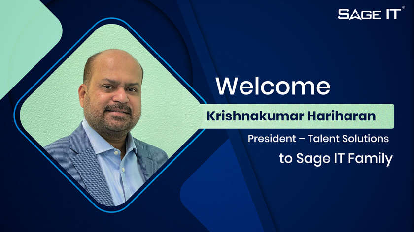 krishnakumar hariharan joins as president