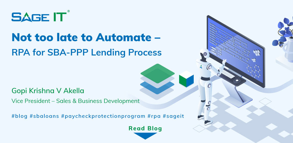 RPA for SBA-PPP Lending Process