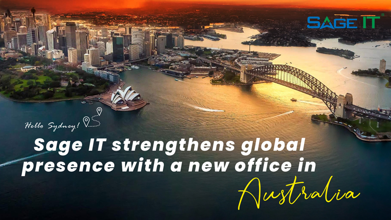 Sage IT's new office announcement in Sydney, Australia"