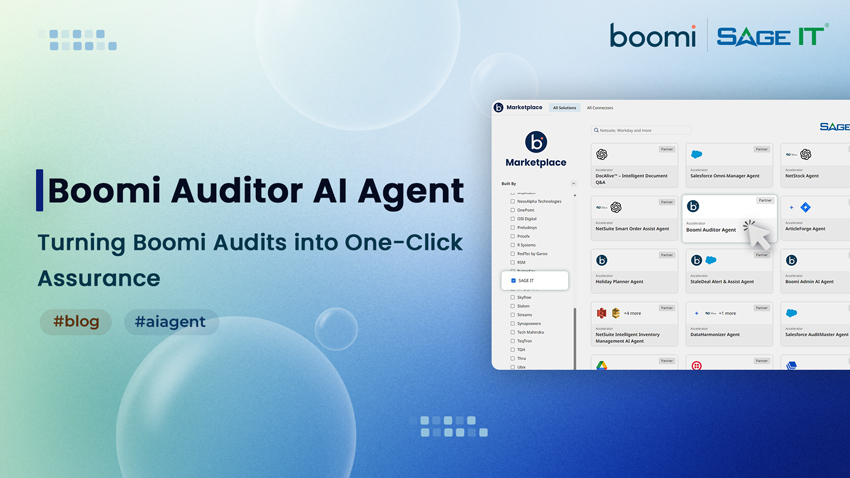 Boomi Auditor AI Agent Turning Boomi Audits into One-Click Assurance
