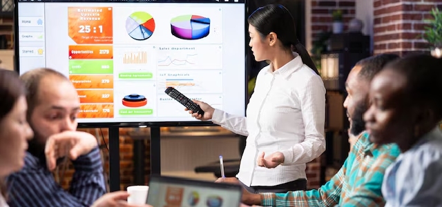 Customer Insights consultant reviewing audience analytics