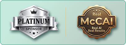 Platinum Sponsor and Real McCAI, Real AI Real Results