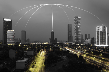 Connected edge network linking distributed locations and operational infrastructure