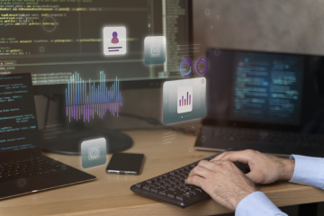 Application data and operational events flowing across connected integration systems