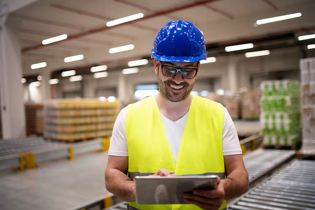 OmniEye Plant Manager reviewing factory operations