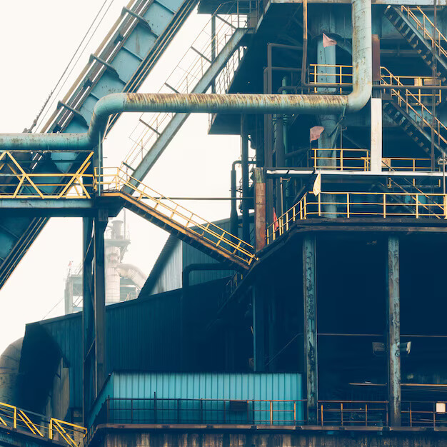 Steel and metals factory