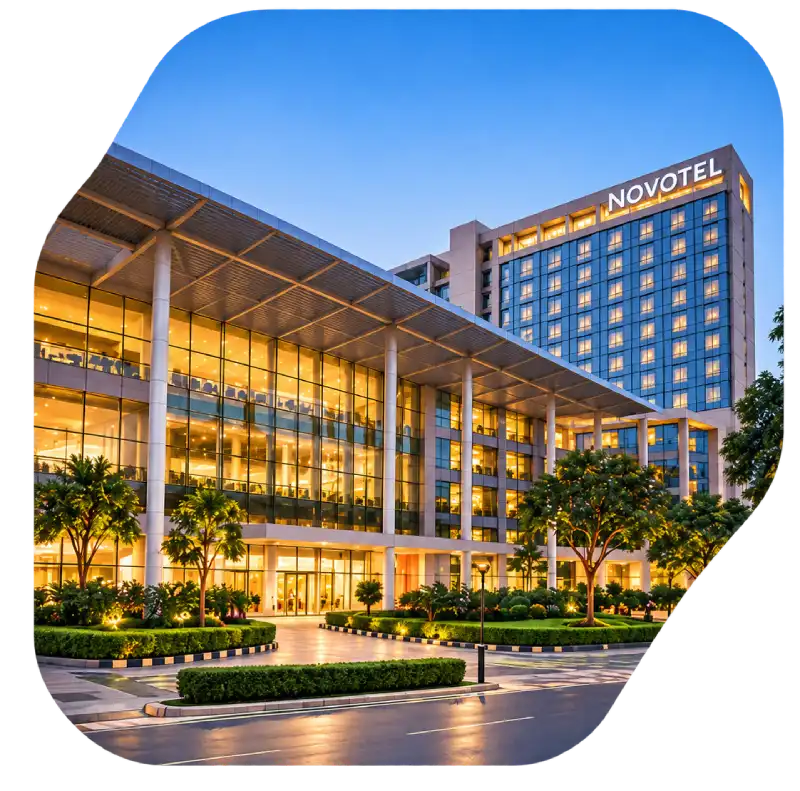 Novotel and HICC Complex Hyderabad