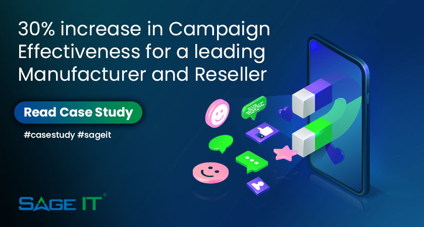 30% increase in Campaign Effectiveness for a leading Manufacturer and Reseller